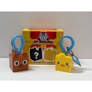 McDonald's Pet Simulator Toy #2 Mystery Pet Dog + Chick NEW